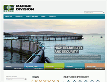 Tablet Screenshot of cotesimarine.com